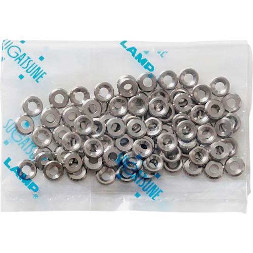 ■SUGATSUNE (120038172)SETUP-SUS-M3-P100/セットアップ座金〔品番:SETUPSUSM3P100〕【2241099:0】[送..