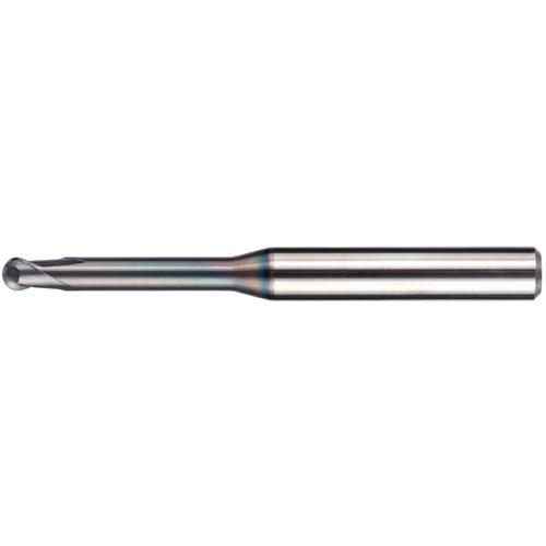 ■NS 無限コーティングプレミアムPlus 高硬度鋼 高精度加工用2枚刃ロングネックボールエンドミル焼きば..