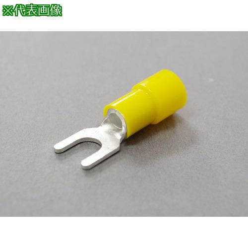 ■ニチフ 環境配慮形絶縁被覆付圧着端子 Y形(50P)〔品番:TMEX5.5Y5WHI〕【2263061:0】[送料別途見積り][掲外取寄][店頭受取不可]