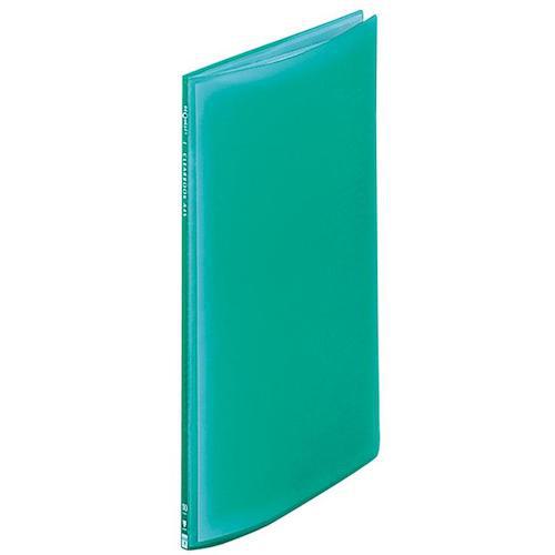 ■LIHIT 透明クリヤーブック 10P グリーン A4〔品番:G31007〕【2268090:0】[送料別途見積り][掲外取寄][..