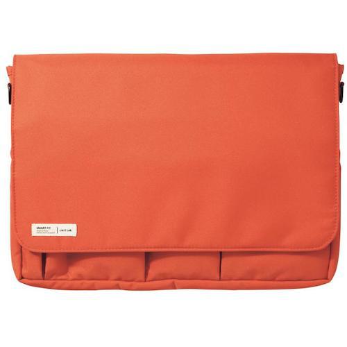 ■LIHIT キャリングポーチ オレンジ A4〔品番:A75774〕【2269496:0】[送料別途見積り][店頭受取不可]