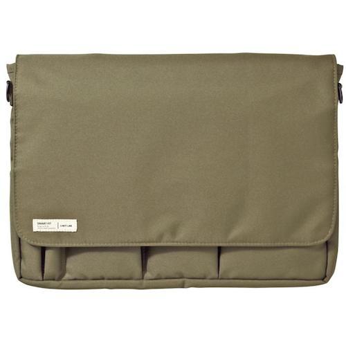 ■LIHIT キャリングポーチ オリーブ A4〔品番:A757722〕【2269550:0】[送料別途見積り][店頭受取不可]