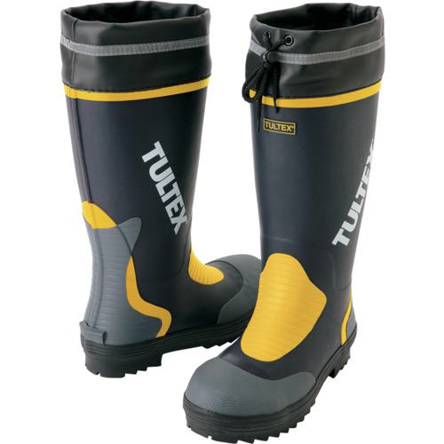 ■アイトス 安全ゴム長靴 ネイビーXイエロー 28.0〔品番:AZ470200828.0〕【2286081:0】[店頭受取不可]