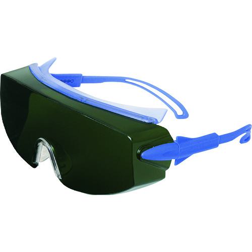 ■リケン 一眼型遮光メガネ(メガネ併用可)〔品番:RS80BIR3〕【2298302:0】[店頭受取不可]