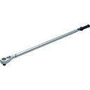 ■KTC 差込角25.4mm プレセット型トルクレンチ トルク調整範囲200~1000N・m 全長1155.2mm〔品番:GW100008〕【2309338:0...
