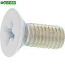 ■SUNCO 頭部ホワイト(+)サラ小ネジ三価ホワイト 3×8 (2500本入)〔品番:0000000100300080A3〕【2310788:0】[送料別途見...