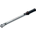 ■KTC 差込角12.7mm プレセット型トルクレンチ トルク調整範囲40~200N・m 全長531.3mm〔品番:GW20004〕【2314119:0】[店頭...