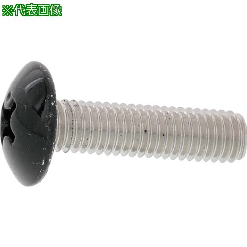 ■SUNCO 頭部ブラックステン(+)トラス小ネジ 4×16 (500本入)〔品番:0002000300400160B0〕【2316393:0】[送料別途見積り][掲外取寄][店頭受取不可]