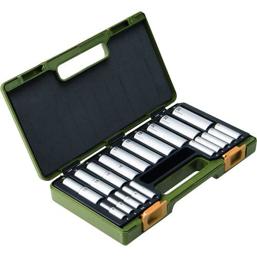 ■PROXXON ディープソケットセット1/4”+1/2”〔品番:82292〕【2321214:0】[送料別途見積り][掲外取寄][店頭受取不可]