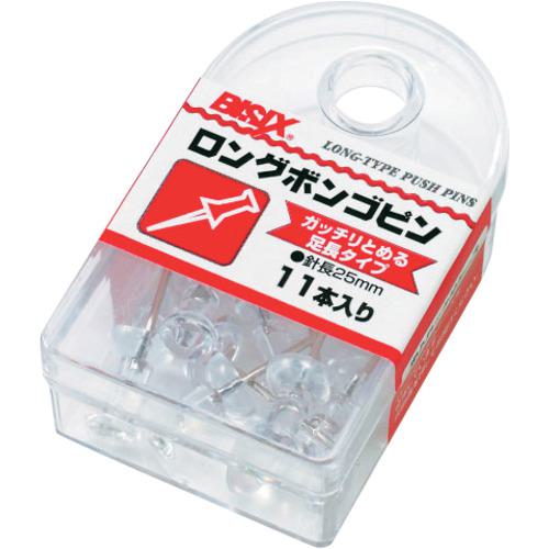 ■mitsuya ロングボンゴピン 透明 11本《5個入》〔品番:BX14T〕【2321930×5:0】[送料別途見積り][掲外取寄][店頭受取不可]