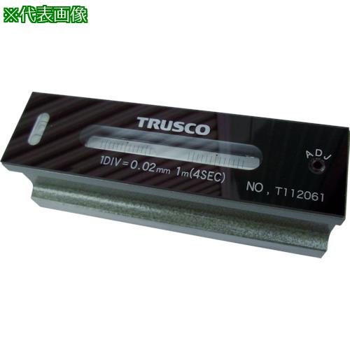 ■TRUSCO 平形精密水準器 B級 寸法200 感度0.05〔品番:TFLB2005〕【2326736:0】[店頭受取不可]