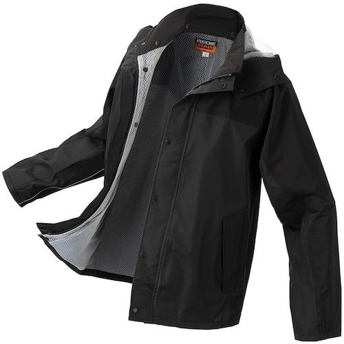■喜多 レッヂレイン ストレッチ透湿合羽 No2920 ブラック M〔品番:NO2920BKM〕【2355623:0】[送料別途見積り][掲外取寄][店頭受取不可]