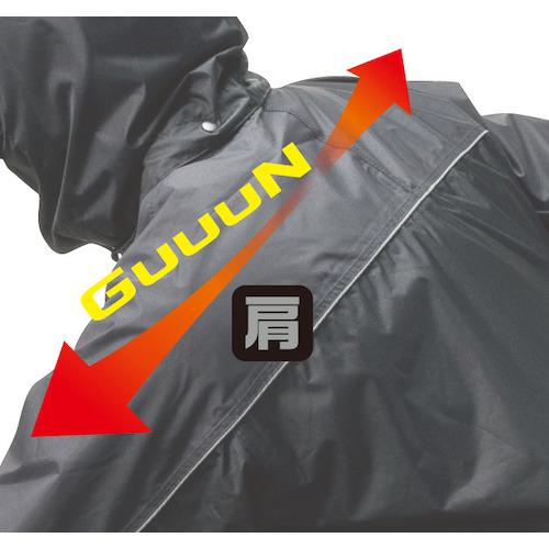 ■喜多 レッヂレイン ストレッチ透湿合羽 No2920 ブラック M〔品番:NO2920BKM〕【2355623:0】[送料別途見積り][掲外取寄][店頭受取不可]