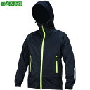 ■喜多 感動ストレッチ レインジャケット オールストレッチ透湿合羽 No2830 グラファイトブラック M〔品番:NO2830BKM〕【2355656:0】[送...