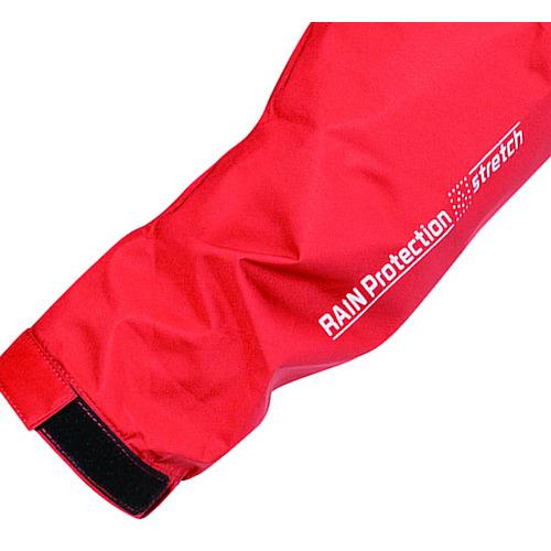 ■喜多 感動ストレッチ レインジャケット オールストレッチ透湿合羽 No2830 ホットオレンジ 4L〔品番:NO2830OR4L〕【2357199:0】[送料別途見積り][掲外取寄][店頭受取不可]