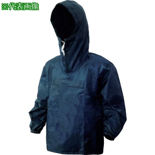 ■喜多 セミキルトヤッケ フード付 No3200 ネイビー 4L〔品番:NO3200NV4L〕【2357241:0】[送料別途見積り][掲外取寄][店頭受取不可]