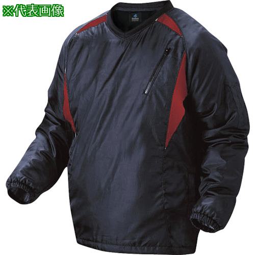 ■喜多 Vネック オールキルトヤッケ No3160 ネイビー 3L〔品番:NO3160NV3L〕【2357278:0】[送料別途見積り][掲外取寄][店頭受取不可]