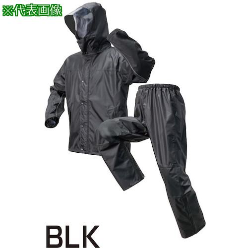 ■喜多 レッヂレイン ストレッチ透湿合羽 No2920 ブラック 3L〔品番:NO2920BK3L〕【2362006:0】[店頭受取不可]