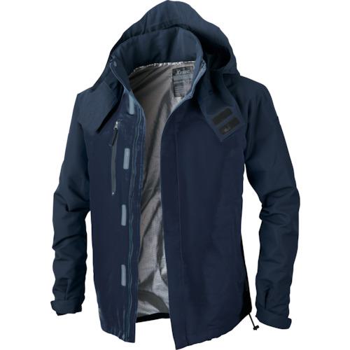 ■XEBEC 232アルミ蓄熱ブルゾン 紺 5L〔品番:232105L〕【2376101:0】[送料別途見積り][店頭受取不可]