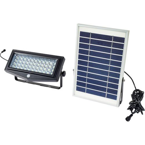 ■NICHIDO ソーラーLEDセンサーライト セパレート式エコフラッシュ 延長コード付き〔品番:SOLN12PIRSEP10M〕【2389797:0】[送料別途見積り][掲外取寄][店頭受取不可]
