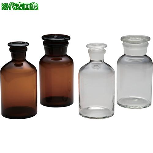 ■Climbing 3111 細口共栓試薬瓶(茶) 250ML〔品番:31110410〕【2438938:0】[店頭受取不可]