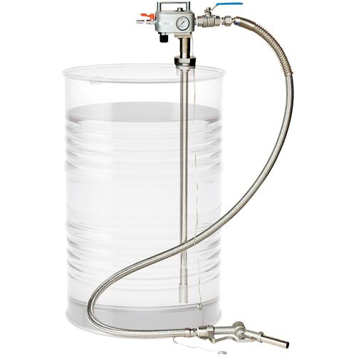 ■アクアシステム APD-20SUSN-5M エア式ドラムポンプ〔品番:APDD007800〕【2444647:0】[法人・事業所限定][外直送元][店頭受取不可]