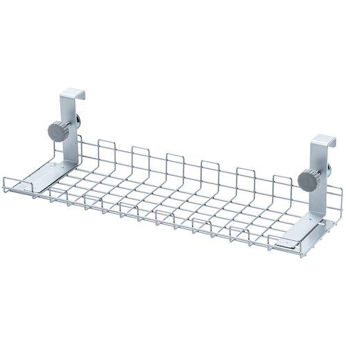 ■SANWA ケーブル配線トレー ワイヤー Sサイズ 汎用バックパネル取付け型〔品番:CBCT7〕【2465161:0】[法人・事業所限定][外直送元][店頭受取不可]