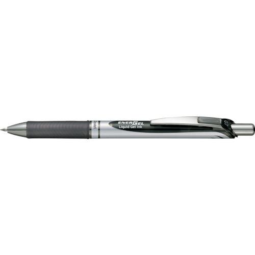 Pentel - ■PENTEL ボールペン エナージェル 0.7mm 黒〔品番:BL77A〕【2467256:0】[店頭受取不可]