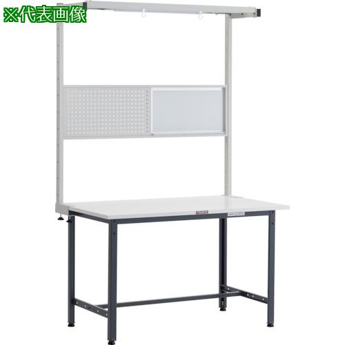 ■TRUSCO 軽荷重作業台(300kg)AE型 1200X600XH1948(全高) ツールハンガーフルセット付 ダークグレー色〔品番:AE1260THFSDG〕【2477303:0】[法人・事業所限定][直送元][店頭受取不可]