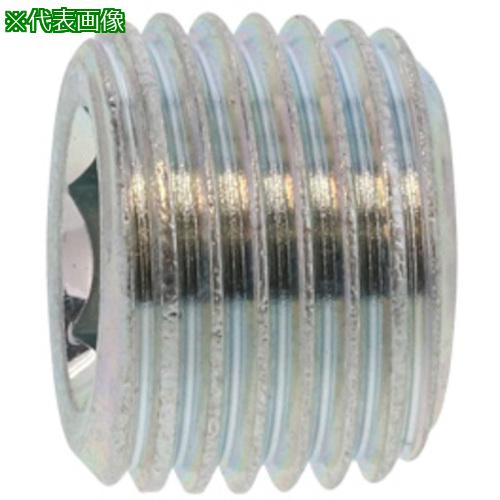 ■SUNCO ニッケル プラグB(沈み PT 1/4 (400本入)〔品番:A00057108020000005〕【2485127:0】[送料別途見積り][掲外取寄][店頭受取不可]