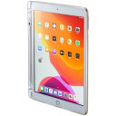 ■SANWA iPad 10.2インチ Apple Pencil収納ポケット付きクリアカバー〔品番:PDAIPAD1618CL〕【2502975:0】[送料別途...