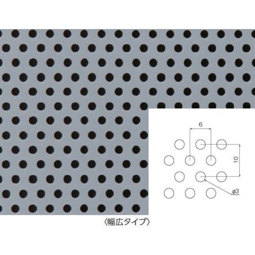 ■フロンケミカル フッ素樹脂(PTFE)特殊パンチングシート0.5t×1000×1000【単位はPk】〔品番:NR5016001〕【2503048:0】[直送DS][店頭受取不可]