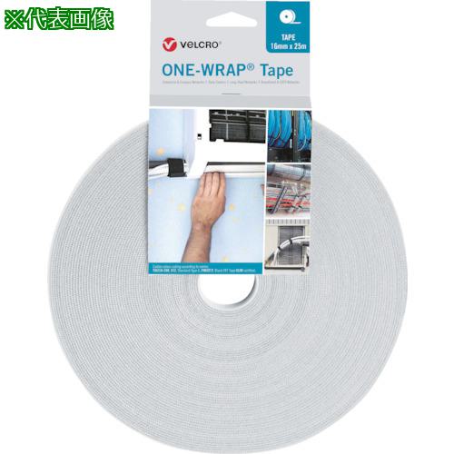 ■Velcro ヴェルクロ[[R上]] ONE-WRAP[[R上]] テープ 幅10mm×長さ25m 白〔品番:VELOW64100〕【2503636:0】[店頭受取不可]