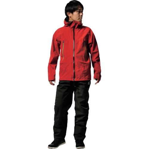 ■Makku アークライトレインスーツ レッド EL〔品番:AS3004D〕【2504877:0】[送料別途見積り][掲外取寄][店頭受取不可]
