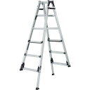■アルインコ 上部操作式伸縮脚付はしご兼用脚立 GAUDI STANDARD(ガウディ スタンダード)180CM 最大使用質量100KG〔品番:GUS180〕【...