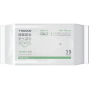 ■TRUSCO 除菌薬液たっぷりウェットワイパー大判 30枚〔品番:T...(3)