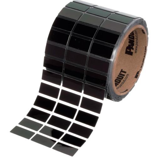 ■PANDUIT 熱転写プリンター用ラベル 配電盤向け銘板ラベル サイズ:12.7X25.4mm 屋内外仕様 黒 500枚入り C100X050A0T〔品番:C100X050A0T〕【2515894:0】[送料別途見積り][法人・事業所限定][掲外取寄][店頭受取不可]