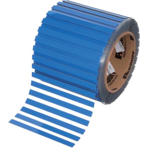 ■PANDUIT 熱転写プリンター用ラベル 配電盤向け銘板ラベル サイズ:96.3X7.6mm 屋内外仕様 青 500枚入り C379X030AQT〔品番:C379X030AQT〕【2515898:0】[送料別途見積り][掲外取寄][店頭受取不可]