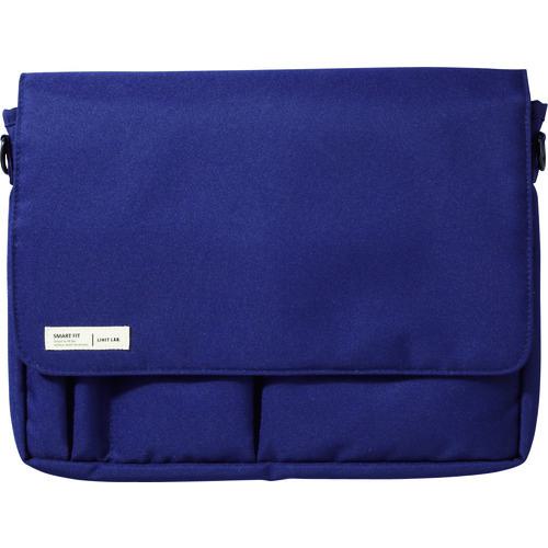 ■LIHIT B5キャリングポーチ ネイビー〔品番:A757611〕【2521835:0】[送料別途見積り][店頭受取不可]