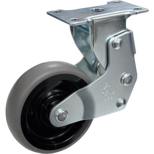 ■ハンマー クッション 静シリーズ プレート式 固定 エラストマー車 75mm〔品番:940LR2L75〕【2522762:0】[送料別途見積り][店頭受取不可]