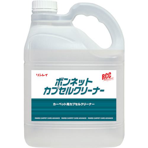 ■リンレイ RCC ボンネットカプセルクリーナー 4L エコボトル《3本入》〔品番:733539〕【2531322×3:0】[送料別途見積り][法人・事業所限定][外直送][店頭受取不可]