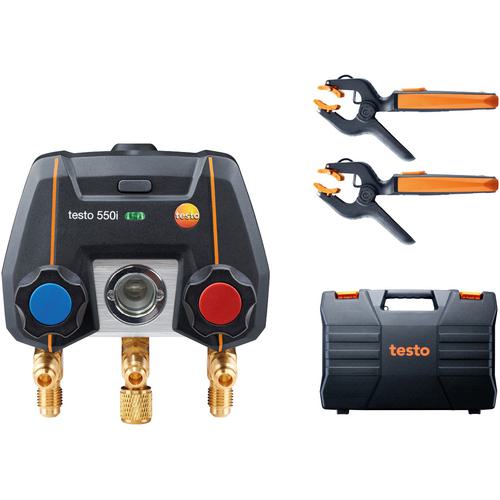 ■TESTO スマートマニホールド testo 550i セット〔品番:0564355055〕【2538150:0】[送料別途見積り][掲..