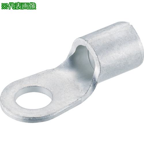 ■TRUSCO 裸圧着端子 丸形(3個入) スタッド径Φ6.4 全長33.3mm〔品番:TR226〕【2557649:0】[店頭受取不可]