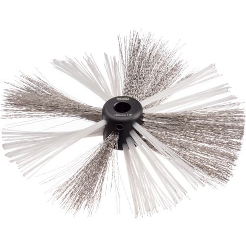 ■RIDGID ナイロンスチールブラシ K-9-306 152mm〔品番:68998〕【2564133:0】[店頭受取不可]