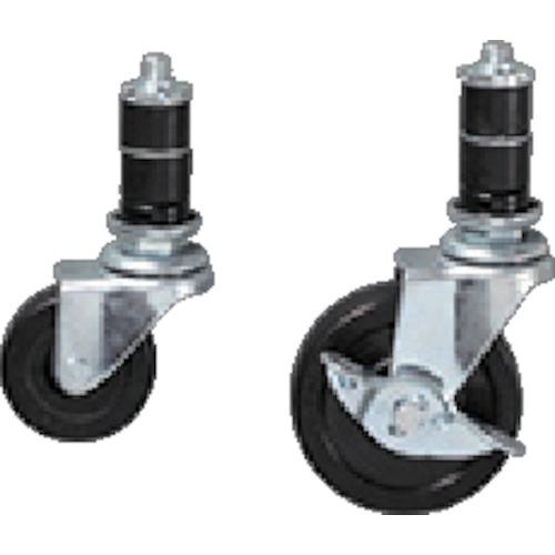 ■SUS 【数量10以上】フレームキャスターNφ100ゴム (ゴム)〔品番:GFN58210〕【2569976:0】[法人・事業所限定][外直送元][店頭受取不可]