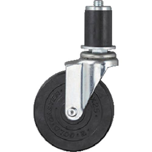 ■SUS 【数量10以上】フレームキャスターGφ125導電B (ゴム)〔品番:GFN60110〕【2571610:0】[法人・事業所限定][外直送元][店頭受取不可]