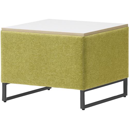 ■TRUSCO スクエアテーブル用テーブル 606×606×340 ブルー〔品番:TSTB606B〕【2576451:0】[送料別途見積り][法人・事業所限定][直送][店頭受取不可] [2]