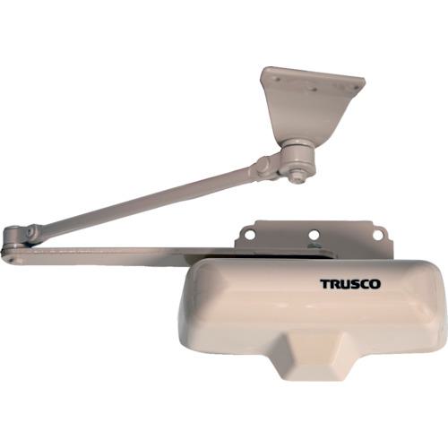 ■TRUSCO インテリアホームクローザー 開閉力調整機能付き アイボリー〔品番:HDCIV〕【2578113:0】[店頭..