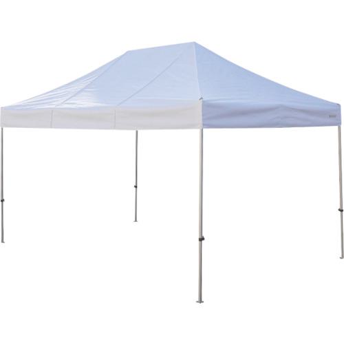 ■さくら かんたんてんと 3.0m×4.5mスチール&アルミ複合フレーム 白〔品番:KA7WW〕【2580251:0】[送料別途見積り][法人・事業所限定][直送][店頭受取不可]