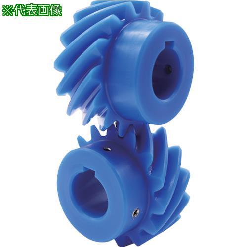 ■KHK プラスチックねじ歯車PN3-13LJ18〔品番:PN313LJ18〕【2581028:0】[送料別途見積り][掲外取寄][店頭受取不可]